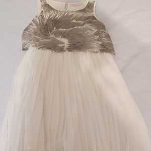 Design history kids white dress